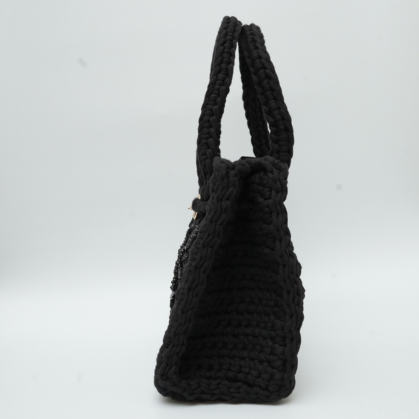 BLACK PACH HAND BAG