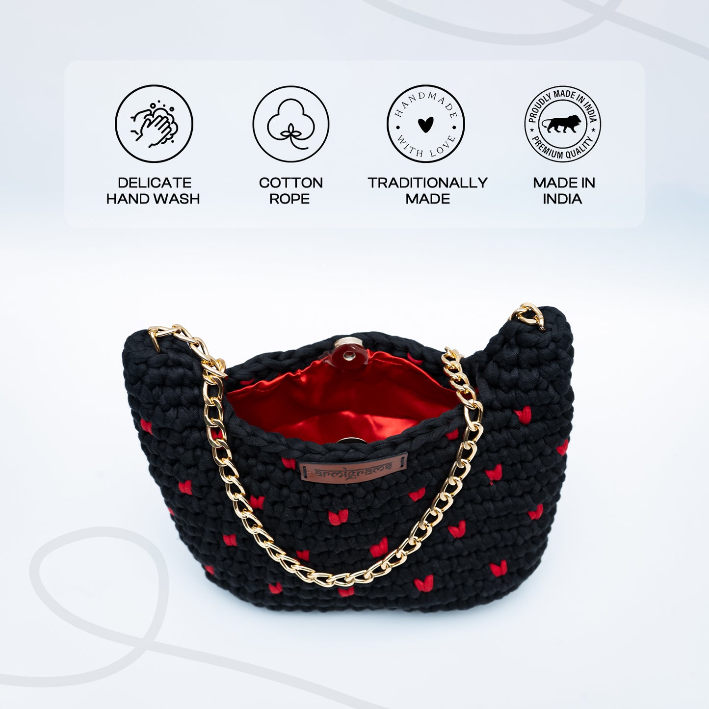 Heart Hand Bag